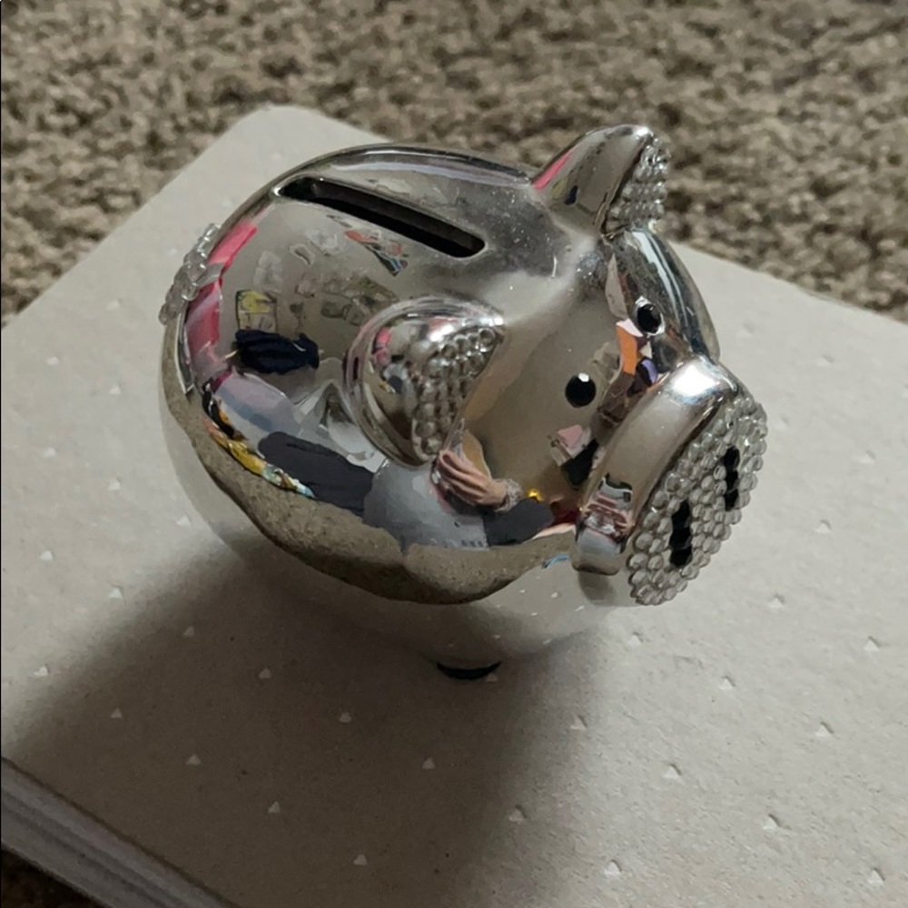 Bedazzled piggy bank